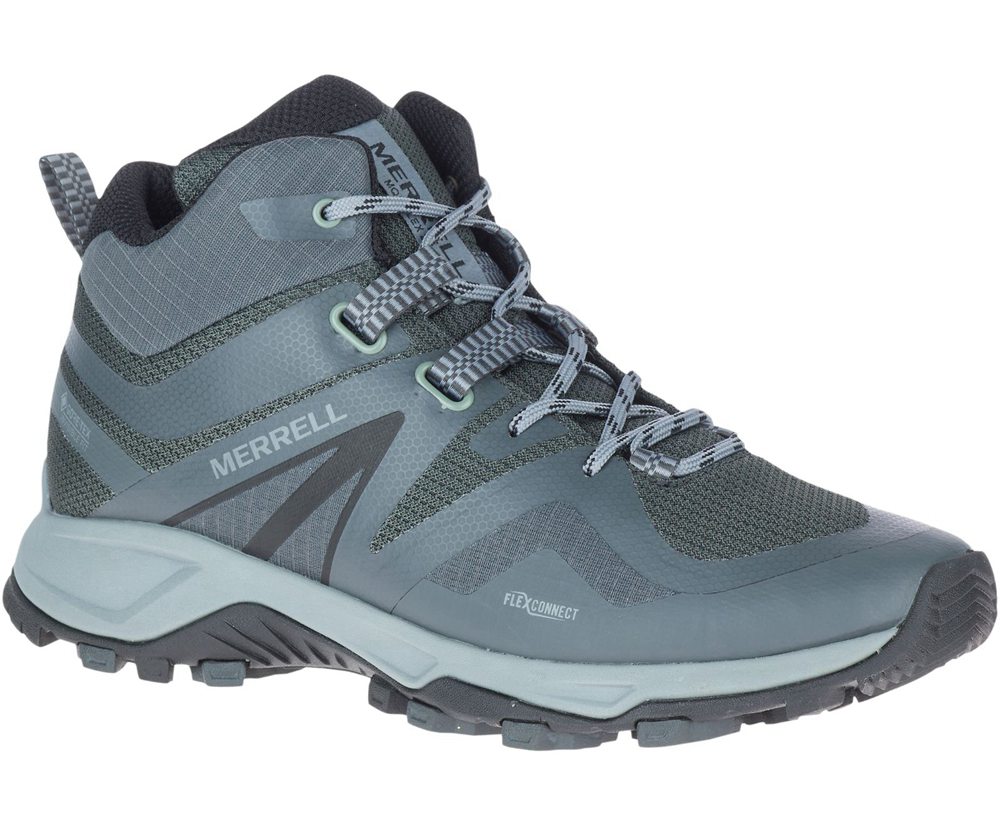 Botas Homem - Merrell Mqm Flex 2 Mid Gore-Tex® - Azul Marinho - SKT513682